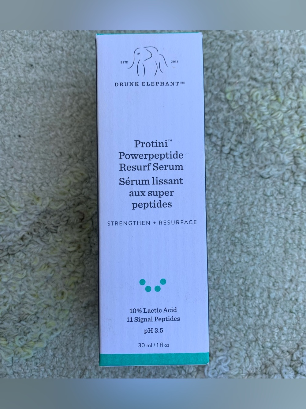 Brand new Drunk Elephant Protini™ Powerpeptide Resurf Serum